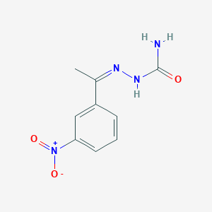 [(Z)-1-(3-nitrophenyl)ethylideneamino]urea