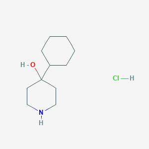 B1654330 4-Cyclohexylpiperidin-4-ol hydrochloride CAS No. 22108-18-5