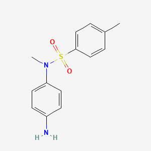 N-(4-aminophenyl)-N,4-dimethylbenzenesulfonamide