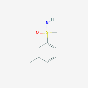 molecular formula C8H11NOS B1654334 Sulfoximine, S-methyl-S-(3-methylphenyl)- CAS No. 22132-98-5