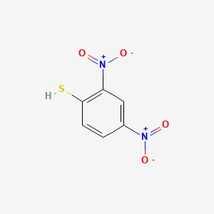 molecular formula C6H4N2O4S B1654339 2,4-Dinitrobenzenethiol CAS No. 2218-96-4