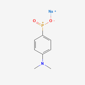 molecular formula C8H10NNaO2P+ B1654348 Sodium (4-(dimethylamino)phenyl)phosphinate CAS No. 22231-33-0