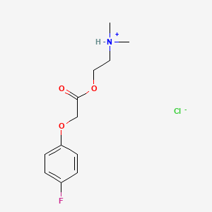 (p-Fluorophenoxy)acetic acid 2-(dimethylamino)ethyl ester hydrochloride