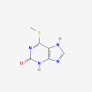 6-Methylsulfanyl-3,7-dihydropurin-2-one