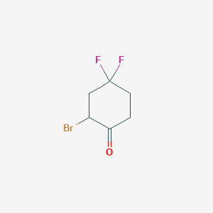 2-Bromo-4,4-difluorocyclohexan-1-one