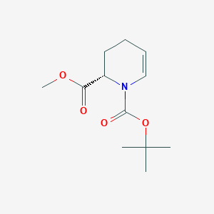 molecular formula C12H19NO4 B1654408 1-叔丁基2-甲基(2S)-3,4-二氢吡啶-1,2(2H)-二羧酸酯 CAS No. 227758-95-4