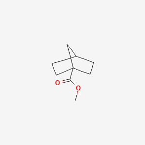 molecular formula C9H14O2 B1654414 Methyl bicyclo(2.2.1)heptane-1-carboxylate CAS No. 2287-57-2