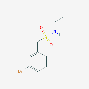 molecular formula C9H12BrNO2S B1654417 1-(3-Bromophenyl)-N-ethylmethanesulfonamide CAS No. 2288708-67-6