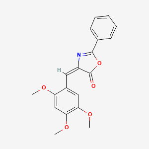 4-(2,4,5-Trimethoxybenzylidene)-2-phenyl-2-oxazolin-5-one