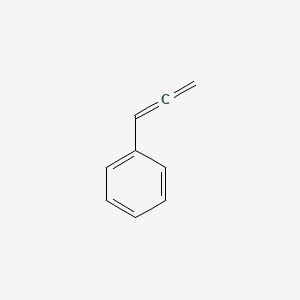 molecular formula C9H8 B1654451 Benzene, 1,2-propadienyl- CAS No. 2327-99-3