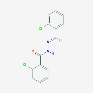 2-chloro-N'-(2-chlorobenzylidene)benzohydrazide