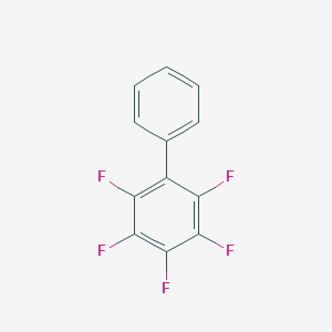 molecular formula C12H5F5 B165447 2,3,4,5,6-五氟联苯 CAS No. 784-14-5
