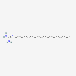 molecular formula C19H42ClN3 B1654487 2-Octadecylguanidine CAS No. 23604-21-9