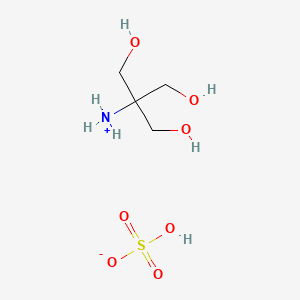 molecular formula C4H13NO7S B1654491 1,3-Propanediol, 2-amino-2-(hydroxymethyl)-, sulfate (salt) CAS No. 23654-78-6