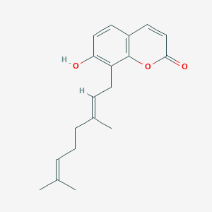 molecular formula C19H22O3 B1654492 8-Geranylumbelliferon CAS No. 23660-05-1