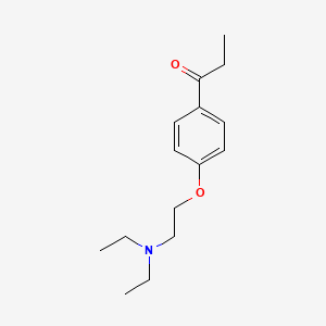 1-{4-[2-(Diethylamino)ethoxy]phenyl}propan-1-one