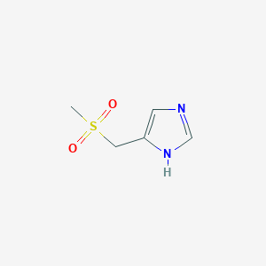 1H-Imidazole, 5-[(methylsulfonyl)methyl]-