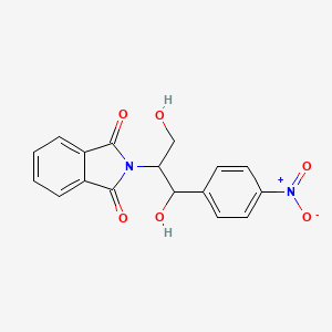 2-[1,3-Dihydroxy-1-(4-nitrophenyl)propan-2-yl]-1H-isoindole-1,3(2H)-dione