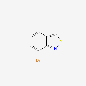 molecular formula C7H4BrNS B1654536 7-Bromo-benzo[c]isothiazole CAS No. 24246-14-8