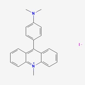 9-(4-(Dimethylamino)phenyl)-10-methylacridin-10-ium iodide