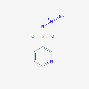 molecular formula C5H4N4O2S B1654541 Pyridine-3-sulfonyl azide CAS No. 2432-67-9