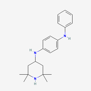 4-N-phenyl-1-N-(2,2,6,6-tetramethylpiperidin-4-yl)benzene-1,4-diamine