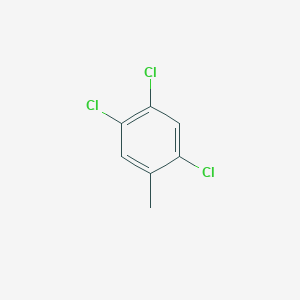 molecular formula C7H5Cl3 B165455 2,4,5-三氯甲苯 CAS No. 6639-30-1