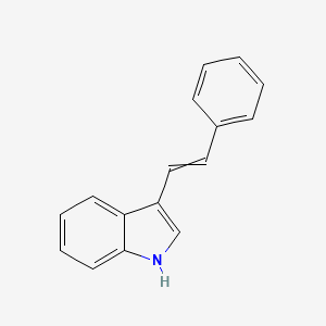 3-styryl-1H-indole