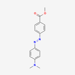 Benzoic acid, 4-[[4-(dimethylamino)phenyl]azo]-, methyl ester