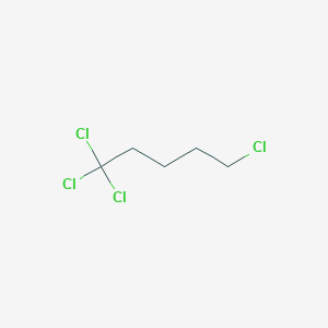 molecular formula C5H8Cl4 B1654572 1,1,1,5-Tetrachloropentane CAS No. 2467-10-9