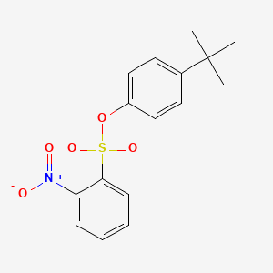 4-Tert-butylphenyl 2-nitrobenzenesulfonate
