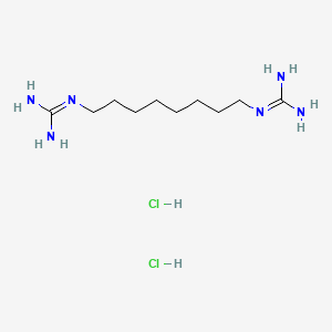 2-[8-(Diaminomethylideneamino)octyl]guanidine;dihydrochloride