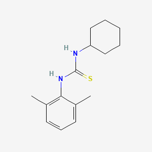 Thiourea, N-cyclohexyl-N'-(2,6-dimethylphenyl)-