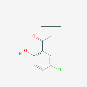 1-(5-Chloro-2-hydroxyphenyl)-3,3-dimethylbutan-1-one