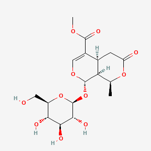 molecular formula C17H24O11 B1654618 Kingiside CAS No. 25406-67-1