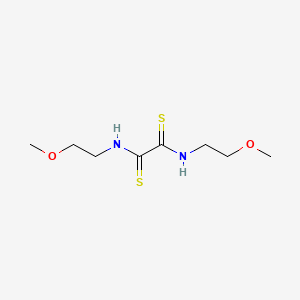 Oxamide, N,N'-bis(2-methoxyethyl)dithio-