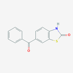B165463 6-Benzoylbenzothiazolin-2-one CAS No. 133044-31-2