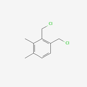 molecular formula C10H12Cl2 B1654652 Benzene, bis(chloromethyl)dimethyl- CAS No. 25640-76-0