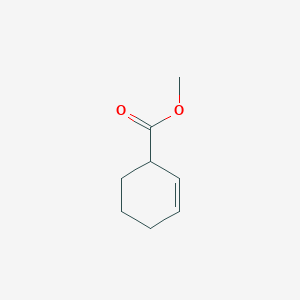 molecular formula C8H12O2 B1654662 环己-2-烯-1-羧酸甲酯 CAS No. 25662-37-7