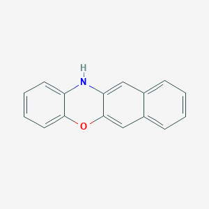 molecular formula C16H11NO B1654680 12H-Benzo[b]phenoxazine CAS No. 258-04-8