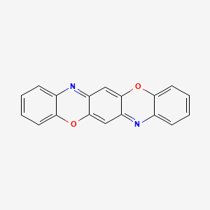 B1654681 Triphenodioxazine CAS No. 258-72-0