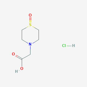 1-Oxide-4-thiomorpholine acetic acid