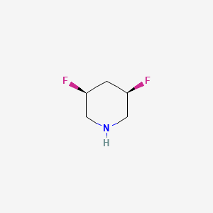 molecular formula C5H9F2N B1654690 Rel-(3R,5S)-3,5-difluoropiperidine CAS No. 259110-62-8