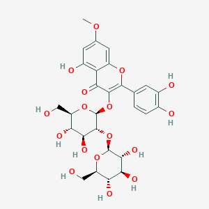 Rhamnetin 3-sophoroside, >=95% (LC/MS-ELSD)