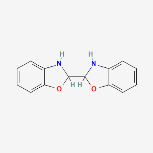 2,2'-Bibenzoxazole, 2,2',3,3'-tetrahydro-