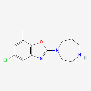 5-Chloro-2-(1,4)diazepan-1-yl-7-methyl-benzooxazole