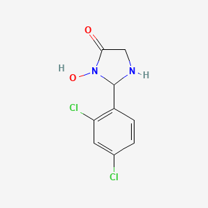 2-(2,4-Dichlorophenyl)-3-hydroxyimidazolidin-4-one