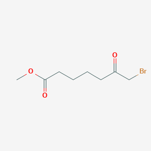 molecular formula C8H13BrO3 B1654786 7-溴-6-氧代庚酸甲酯 CAS No. 273939-90-5