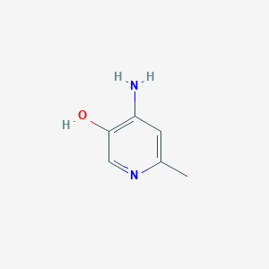 molecular formula C6H8N2O B1654789 4-Amino-6-methylpyridin-3-ol CAS No. 27404-92-8