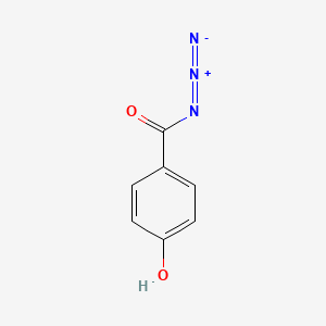 molecular formula C7H5N3O2 B1654798 4-Hydroxybenzoyl azide CAS No. 27574-53-4